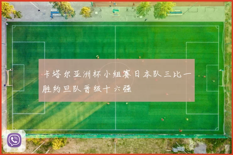 卡塔尔亚洲杯小组赛日本队三比一胜约旦队晋级十六强